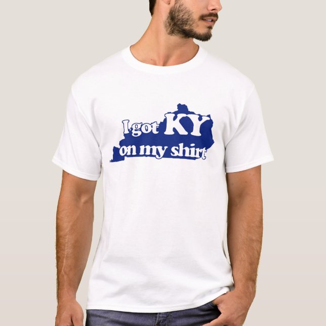 Mig har KY på min skjorta T-shirt (Framsida)