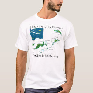 Mig har som någonstans flyger till St. Tee Shirt