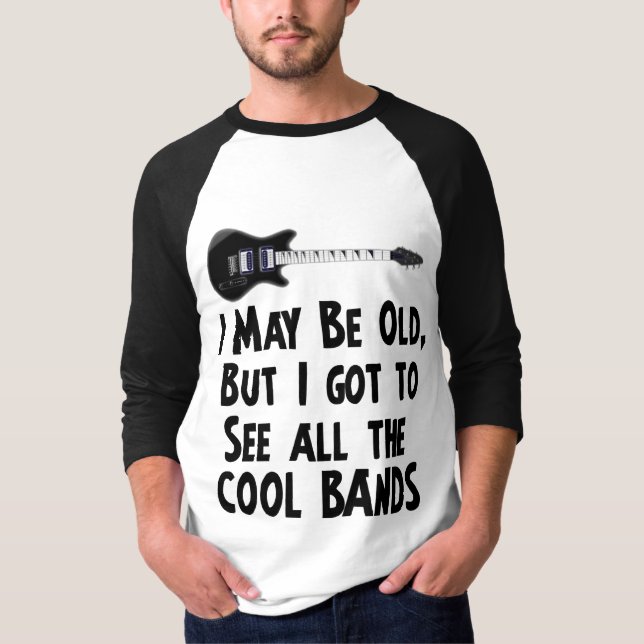 Mig har som ser coolamusikbanden t shirt (Framsida)