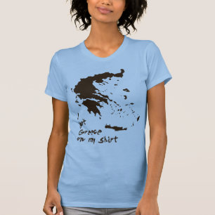 Mig harGrekland fett på min skjorta Tee Shirt