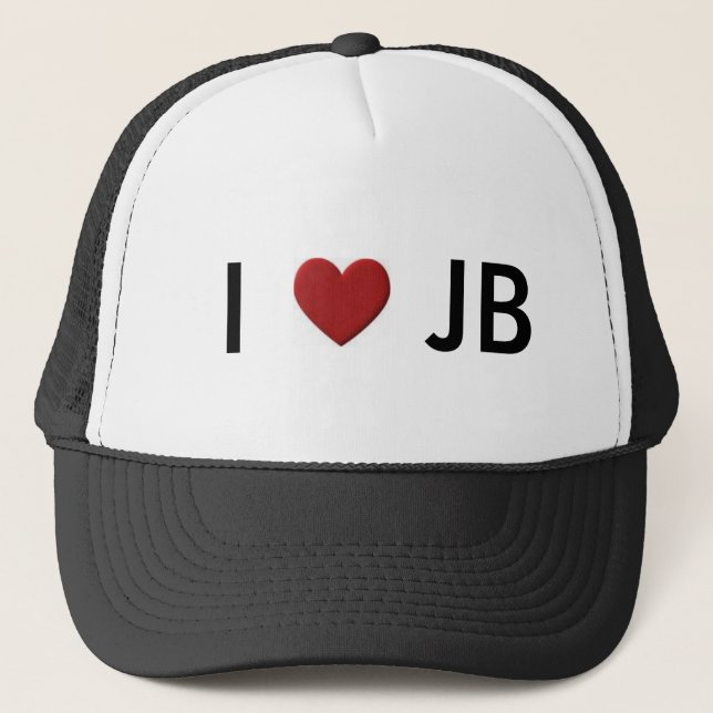 MIG hatt för <3 JB Truckerkeps (Framsida)