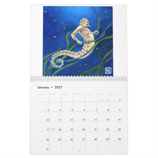 Mig havsfolk kalender 2011 (Jan 2027)