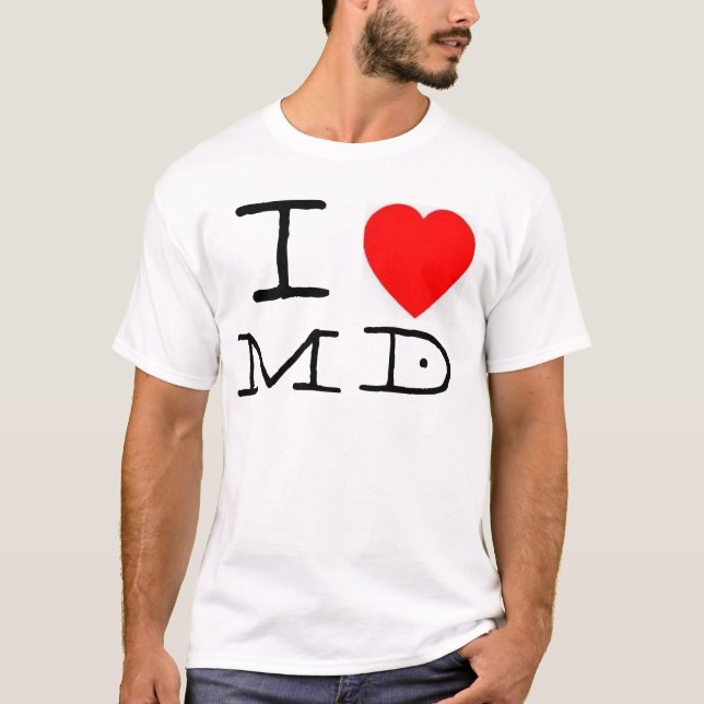 MIG *HEART*MD TEE SHIRT (Framsida)