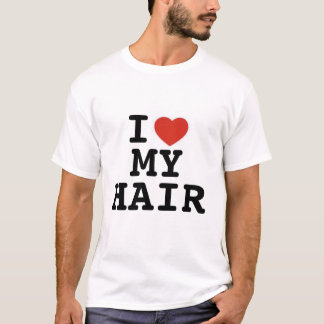 Mig *heart* mitt hår tee shirt