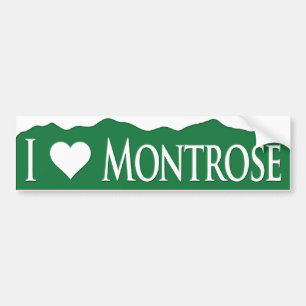 Mig <heart> Montrose Bildekal