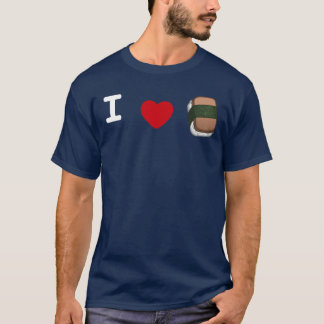 Mig *heart*Musubi T-tröja (mörk) Tee Shirt