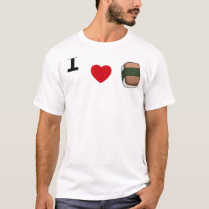 Mig *heart*Musubi T-tröja (vit) Tröja