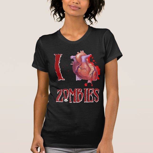 Mig *heart*Zombies Tee (Framsida)
