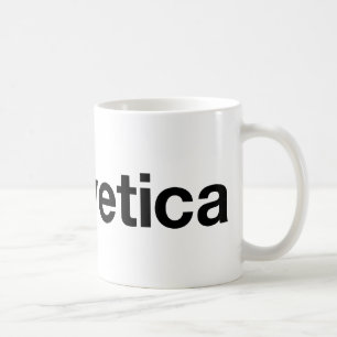 Mig Helvetica hjärta Kaffemugg