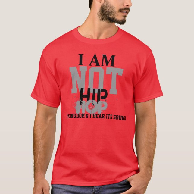 Mig hip hop nya Edtion för förmiddag inte T-shirt (Framsida)
