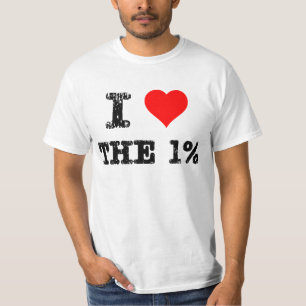 Mig hjärta 1%en t-shirt