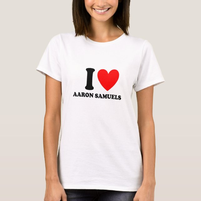 Mig hjärta Aaron Samuels T Shirt (Framsida)