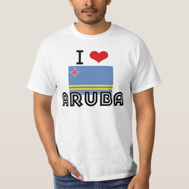 MIG HJÄRTA ARUBA T SHIRT (Framsida)