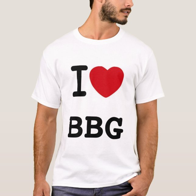 Mig hjärta BBG Tee Shirt (Framsida)