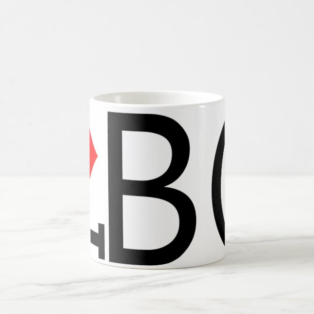 Mig hjärta BC Kaffemugg (Center)