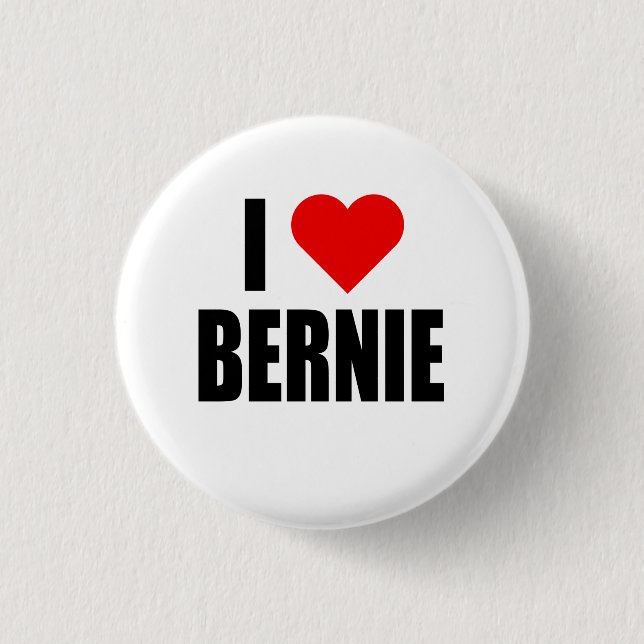 "MIG HJÄRTA BERNIE", KNAPP (Framsida)