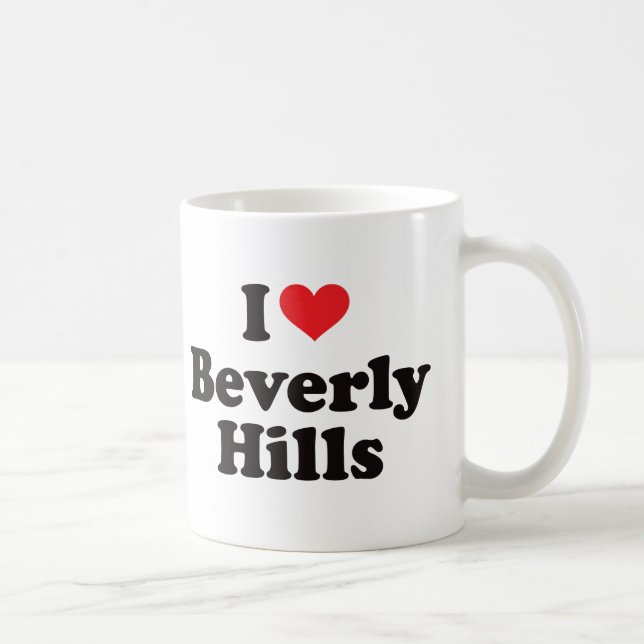 Mig hjärta Beverly Hills Kaffemugg (Höger)