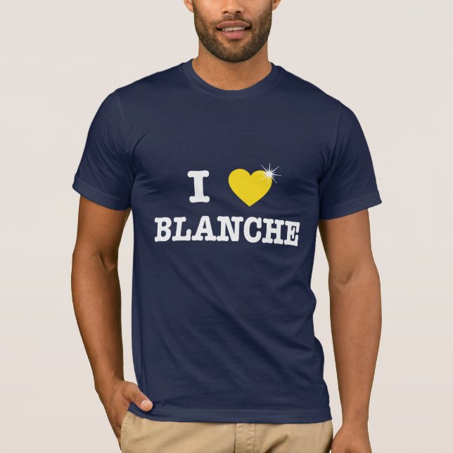 Mig hjärta Blanche T-shirt (Framsida)