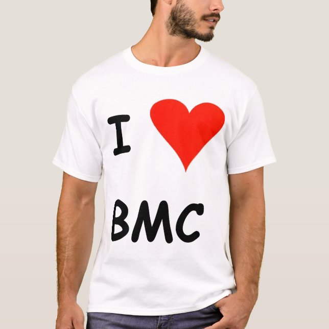 Mig hjärta BMC T-shirt (Framsida)