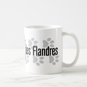Mig (hjärta) Bouviers des Flandres Kaffemugg