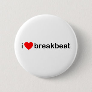 Mig hjärta Breakbeat Knapp