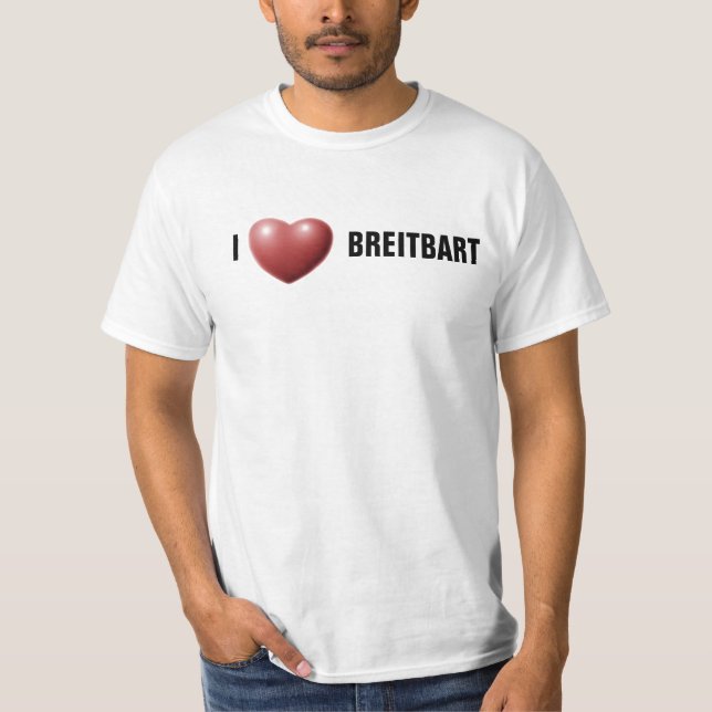 Mig hjärta Breitbart Tröja (Framsida)