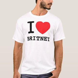 Mig (hjärta) Britney T-shirt