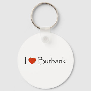 Mig hjärta Burbank Nyckelring