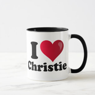 Mig hjärta Chris Christie Mugg