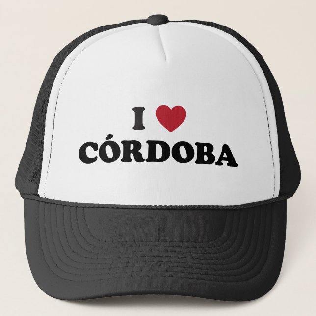 Mig hjärta Córdoba Argentina Truckerkeps (Framsida)