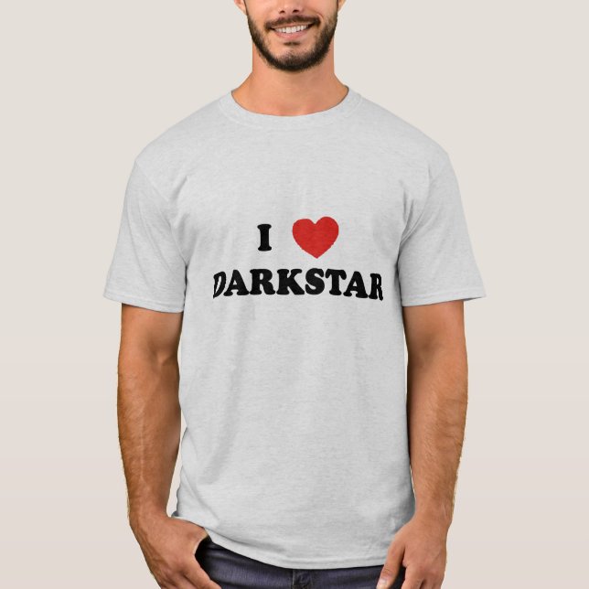 Mig (hjärta) Darkstar T skjorta T-shirt (Framsida)