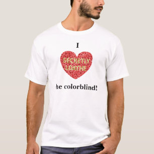 Mig hjärta det colorblind tröja