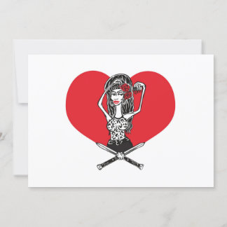 Mig hjärta dig inbjudningar