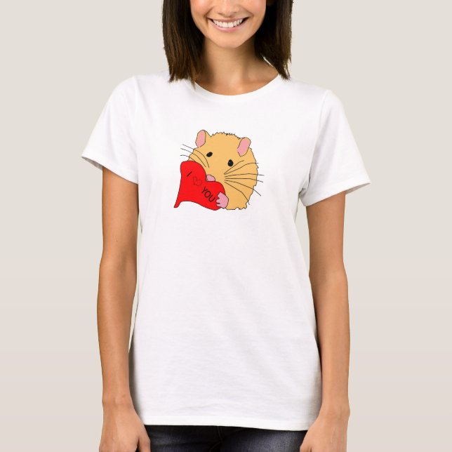 Mig hjärta dig - t-skjorta t shirt (Framsida)