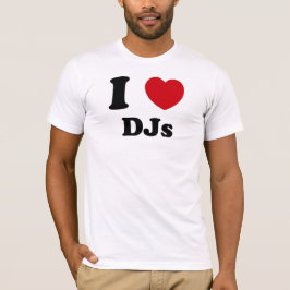 Mig hjärta Djs T Shirt