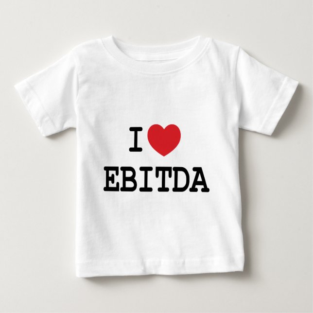 Mig (hjärta) EBITDA T Shirt (Framsida)