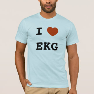 Mig hjärta EKG T-shirt