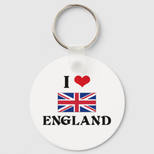 MIG HJÄRTA ENGLAND NYCKELRING