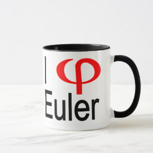 mig hjärta Euler Mugg