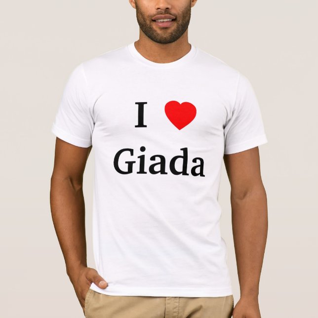 Mig hjärta Giada T-shirt (Framsida)
