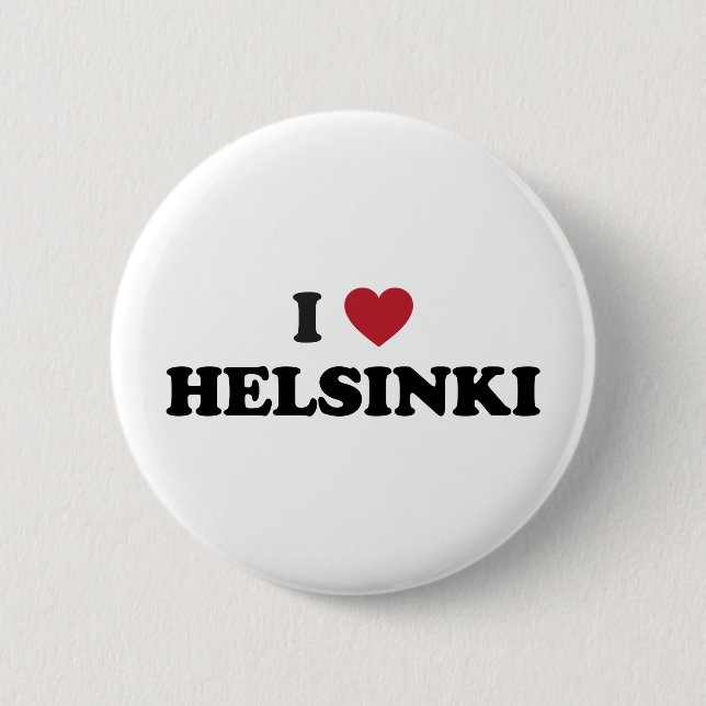 Mig hjärta Helsingfors Finland Knapp (Framsida)