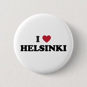 Mig hjärta Helsingfors Finland Knapp