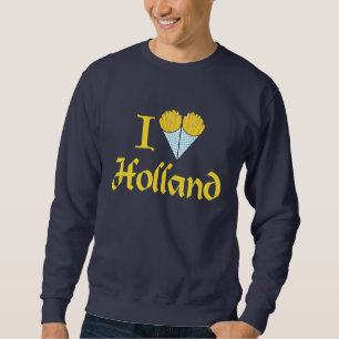 Mig hjärta Holland Lång Ärmad Tröja