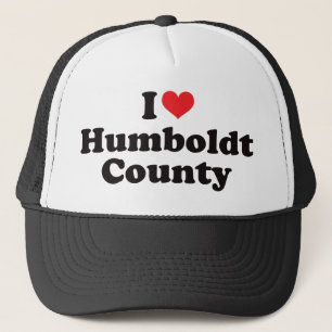 Mig hjärta Humboldt County Truckerkeps