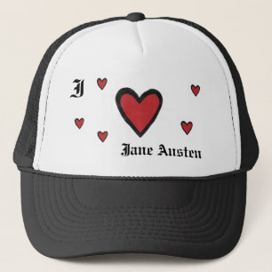 Mig hjärta Jane Austen Truckerkeps