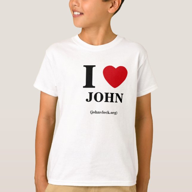 Mig hjärta John, ungeutslagsplats Tröja (Framsida)