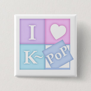 Mig hjärta K~Pop Knapp