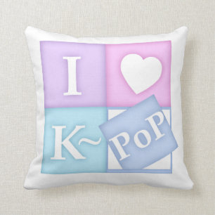 Mig hjärta K~Pop Kudde