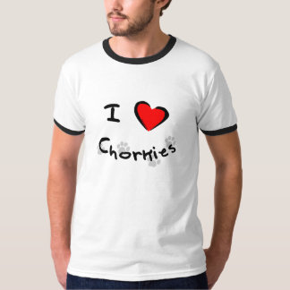 Mig hjärta - kärlek Chorkies T Shirt