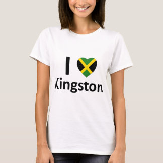 Mig hjärta Kingston (Jamaica) Tee Shirt